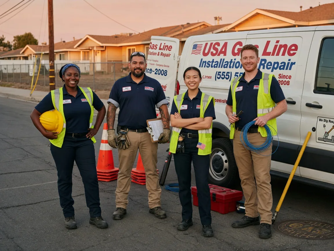 Gas Line Installation company in Slatington, PA